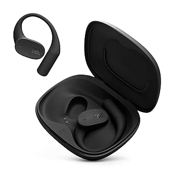 【中古】［非常に良い］JBL SENSE LITE 完全ワイヤレスイヤホン/オープンイヤー/低音ブースト/マルチポイント/IP54防塵防水/音漏れ軽減/リキッドシリコン製イヤーフック