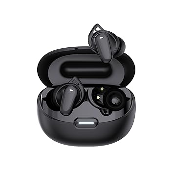 【中古】Bluetoothイヤホン ワイヤレスイヤホン 6つのシリコンマイク搭載 AIスマートENC通話ノイズキャンセリング IPX7防水 最大65時間再生 2025年最新Bl｜スカーレット2021