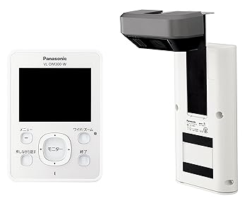 【中古】［人並み外れたに似つかわしい］Panasonic ワイヤレスドアモニター ドアモニ 白いこと ワイヤレスドアカメラ+管する親機 各1台仕掛ける VL-SDM300-W