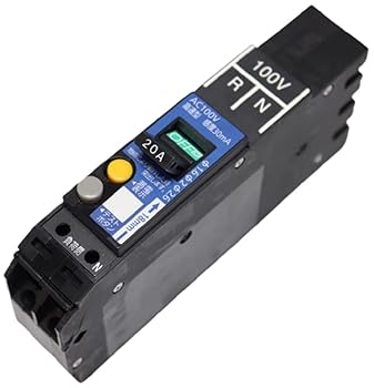【中古】パナソニック(Panasonic) カンタッチ ブレーカ 漏電保護付 プラグインタイプ 漏電保護 2P1E 20A 30mA RN BKFE22031RNK