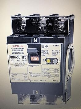 【中古】［非常に良い］テンパール工業 単3中性線欠相保護付漏電遮断器 OC付 30A 30mA リード線付 U5301EC3030V