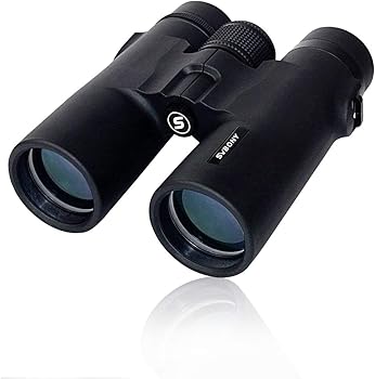 【中古】［非常に良い］SVBONY SV21 双眼鏡 ライブ用 10x 42mm 双眼望遠鏡 顔の汗まで見える ダハ式 望遠鏡 高倍率 明るさ16 実視界5.8&deg;メガネ対応 酔いにくい ストラ｜スカーレット2021