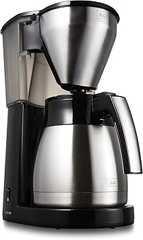 【中古】メリタ(Melitta) フィルターペーパー式 コーヒーメーカー イージートップサーモ 10杯用 LKT-1001/B