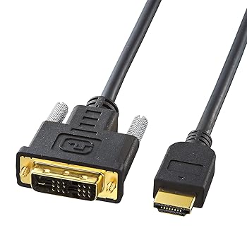 【中古】サンワサプライ HDMI-DVIケーブル 5m KM-HD21-50