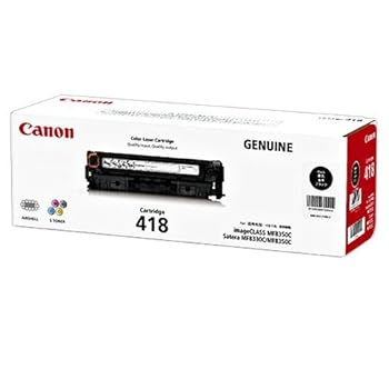 【中古】CANON トナーカートリッジ418 黒いこと 完全無欠品