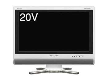 【中古】SHARP 20V型 ハイビジョン 液晶テレビ ホワイト AQUOS LC-20D50-W