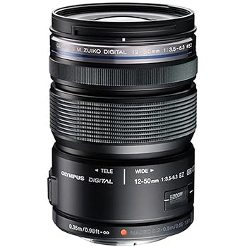 【中古】［人並み外れたに好いたらしい］Olympus M.Zuiko Digital - Zoom lens - 12 粍 - 50 粍 - f/3.5-6.3 ED EZ - Micro Four Thirds - for Olympus E-P3, E-P5, E-PL1s, E-PL3, E-PL