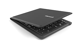 【中古】［人並み外れたに好いたらしい］マイクロソフト 薄型鍵盤 Bluetooth相応う/無線電話/折りたたみ Windows/Android経口避妊薬/iPad, iPhone相応う Universal Foldable Keyboar