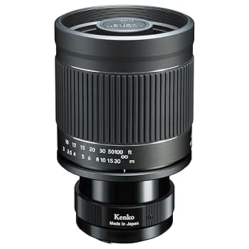 【中古】Kenko 望遠レンズ ミラーレンズ 400mm F8 NII フジフイルムX用 マニュアルフォーカス KF-M400FXNII