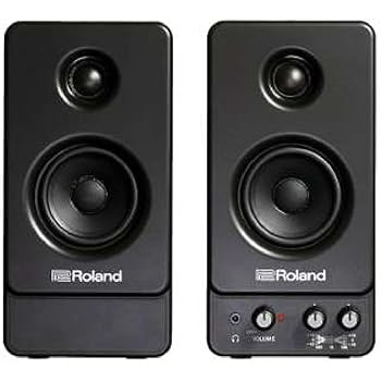 【中古】ローランド モニタースピーカーRoland STEREO MICRO MONITOR MA-22