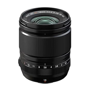 【中古】富士フイルム(FUJIFILM) X 交換レンズ フジノン 単焦点 広角 大口径 18mm F1.4 防塵防滴耐低温 リニアモーター(静音) 絞りリング F XF18MMF1.4 R