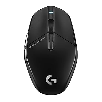 【中古】Logicool G(ロジクール G) 無線電話 ゲーミングマウス G303SH SHROUD ～版 軽さ 75g LIGHTSPEED 5 名取り草 HERO 25K 感知器 無線電話 国 パソコン・周辺機器-その他