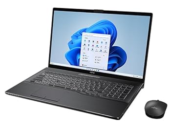 【中古】FMVN90H1B LIFEBOOK NH 17.3型 Core i7/16GB/512GB/Off|スカーレット2021