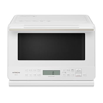 【中古】［非常に良い］日立 過熱水蒸気 オーブンレンジ ヘルシーシェフ 27L MRO-S7C W ホワイト 重量センサー 250℃1段式ワイドオーブン