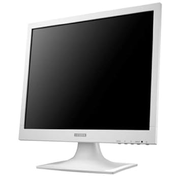 【中古】I-O DATA LEDうしろ側ともし火やとい入れる 17型真四角液晶見せびらかす 白いこと真似形 LCD-AD179GEW ディスプレイ-パソコン・周辺機器