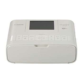 【中古】Canon SELPHY CP1300 - Printer - color - dye sublimation - 4 インチ x 6 インチ up to 0.8 時間/page (color) - capacity: 18 sheets - USB, USB host,