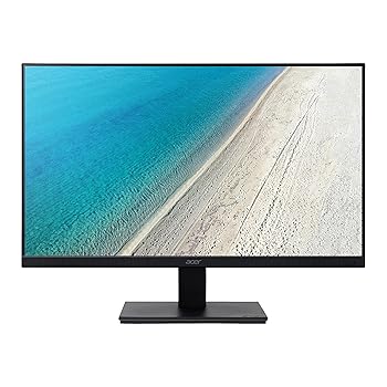 【中古】Acer V247Y A 23.8インチ フルHD LCDモニター - 16:9 - ブラック