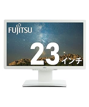 【中古】【中古品】富士通 23型液晶モニター VL-B23T-7 / IPSワイドモニター/解像度:フルHD（1920×1080）/ 非光沢/VESAマウント/画面回転機能/VGA、DVI-