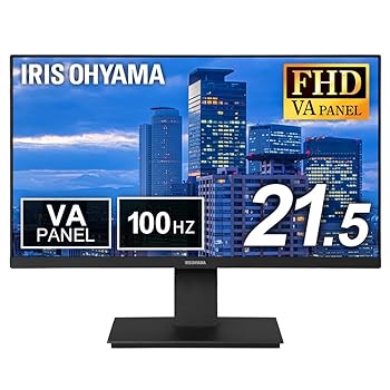 【中古】アイリスオーヤマ モニター 21インチ VAパネル 液晶ディスプレイ 21インチ ILD-D21FHT-B ブラック