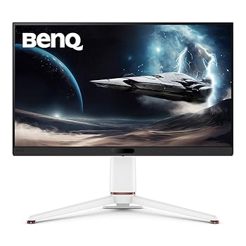 【中古】BenQ MOBIUZ EX271Q 27in 2K 180サイクル 1ms ゲーミングモニター 人工知能学品目強化因子 DP 1.4 HDMI 2.0 65W USB-C、95%P3、DisplayHDR 400、AMD Free