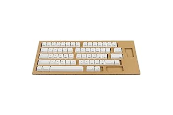 【中古】PFU HHKB Professionalシリーズ キートップセット 英語配列 中央印字 雪 PD-KB400KTYC