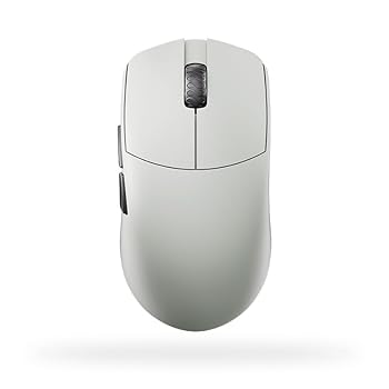 【中古】Lamzu Maya ゲーミングマウス Cloud Grey ワイヤレス 軽量45g 26000DPIラムズ マヤ｜スカーレット2021