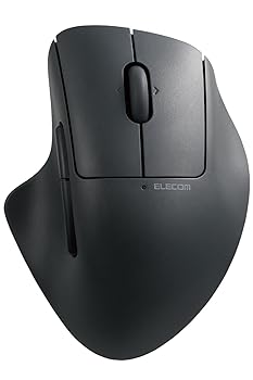 【中古】エレコム 無線電話二十日鼠 SHELLPHA 静音 5名取り草+チルト Bluetooth 無線電話2.4GHz両相応う マルチペアリング(3台まで) M大いさ 黒いこと M-SH30MBSK