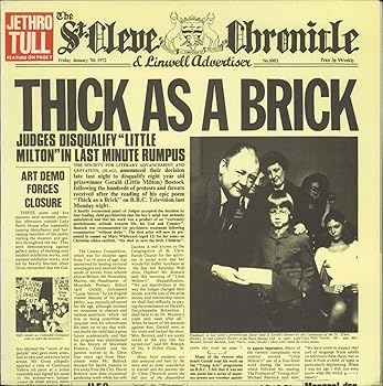 【中古】Thick As a Brick [12 inch Analog]