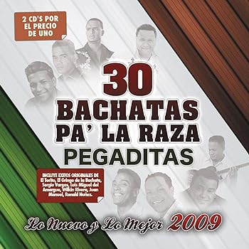 【中古】30 Bachatas Pa'La Raza Pegaditas: Nuevo Y Mejor 09