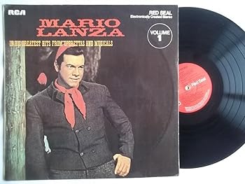 【中古】In His Greatest Hits From Operettas And Musicals Volume 1 - Mario Lanza LP｜スカーレット2021