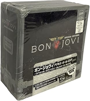 【中古】アクセス・オール・エリア~スペシャル・エディション・コレクターズ・ボックス - ボン・ジョヴィ (DVD付)