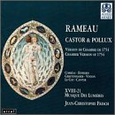 【中古】Rameau: Castor & Pollux (Chamber Version 1754)/ Frisch｜スカーレット2021