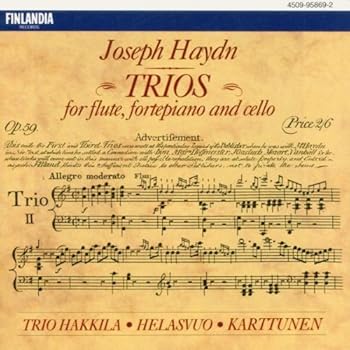 【中古】Trios for Flute Fortepiano & Cello
