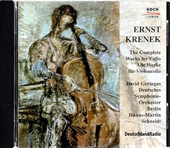 【中古】Krenek;Cello Concertos/Sonata