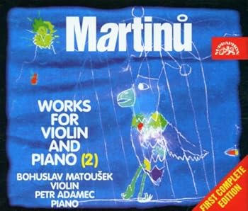 【中古】Martinu;Wks for Vln.&Piano II