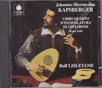 【中古】Kapsberger;Libro Quarto D'invo