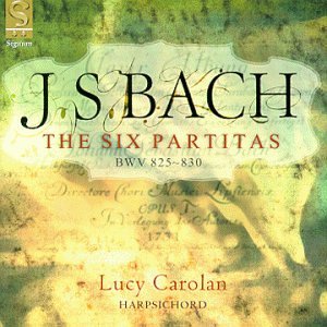 【中古】Six Partitas Bwv 825-830