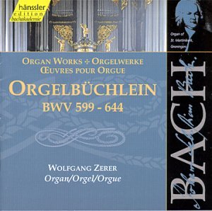 【中古】Orgelbuchlein BWV 599-644