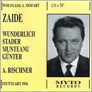 【中古】Zaide: Stuttgart 1956