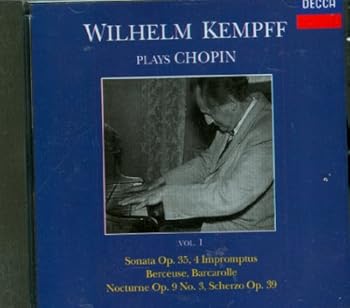 【中古】Chopin:Kempff Plays Vol 1