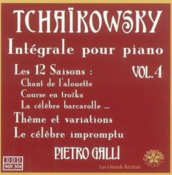 【中古】Tchaikowsky: Integrale oeuvre pour piano vol. IV
