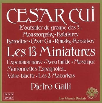 【中古】Cesar Cui: Oeuvres pour Piano Vol. 1 Les 18 Miniatures|スカーレット2021