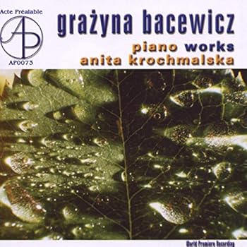 【中古】Bacewicz: Piano Works