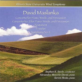 【中古】David Maslanka: Concerto for Piano, Winds and Percussion;Concerto No. 2 for Piano, Winds and Percussion; Etc.