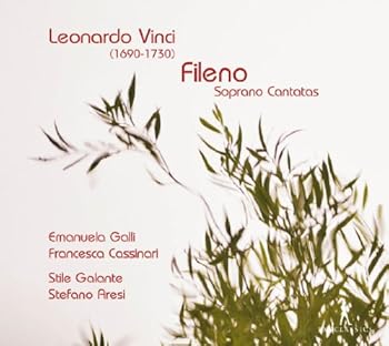 【中古】Leonardo Vinci 1690 - 1730: Fileno Soprano Cantata