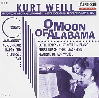 【中古】ヴァイル:歌曲集(歴史的録音集 1928-1944)