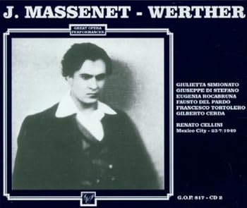 【中古】Massenet;Werther