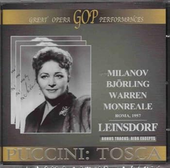 【中古】Puccini: Tosca｜スカーレット2021