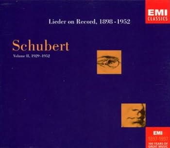 【中古】Schubert;Lieder on Record Vol2