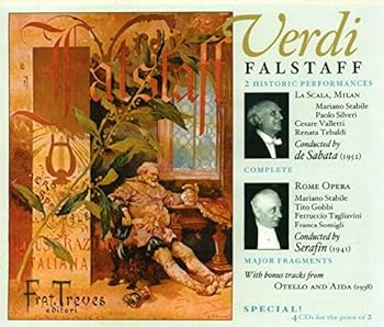 【中古】「ヴェルディ:ファルスタッフ2種類の歴史的演奏」